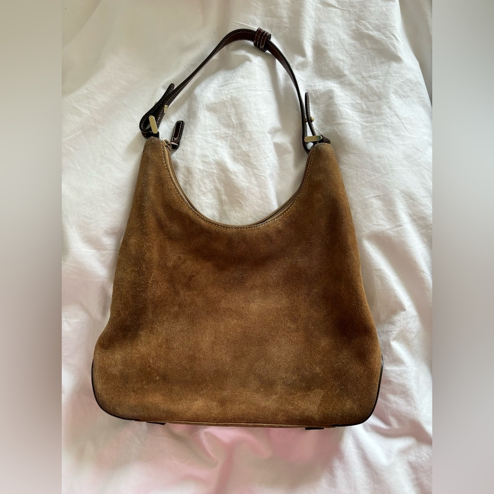 Ralph Lauren Suede Hobo